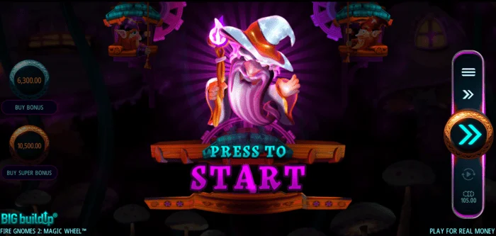 Fire Gnomes 2 Magic Wheel - Start des Bonusspiels