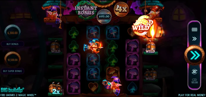 Fire Gnomes 2 Magic Wheel - Symboltabelle